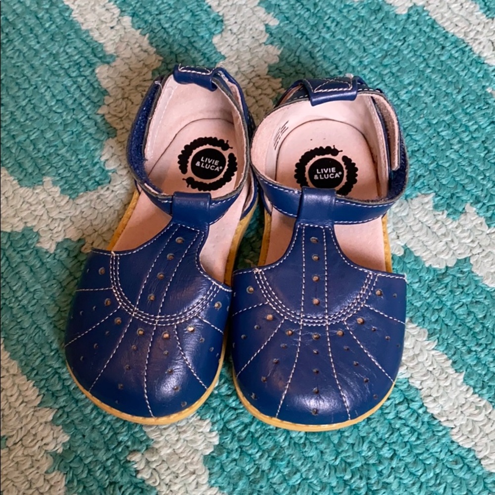 Livie and Luca blue sandals size 7